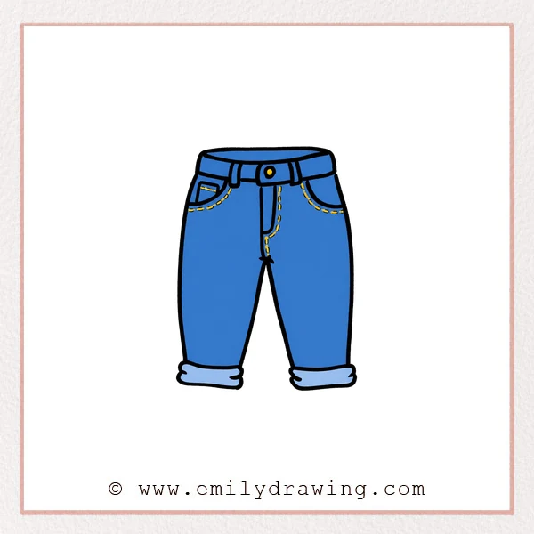 Preview of Jeans drawing