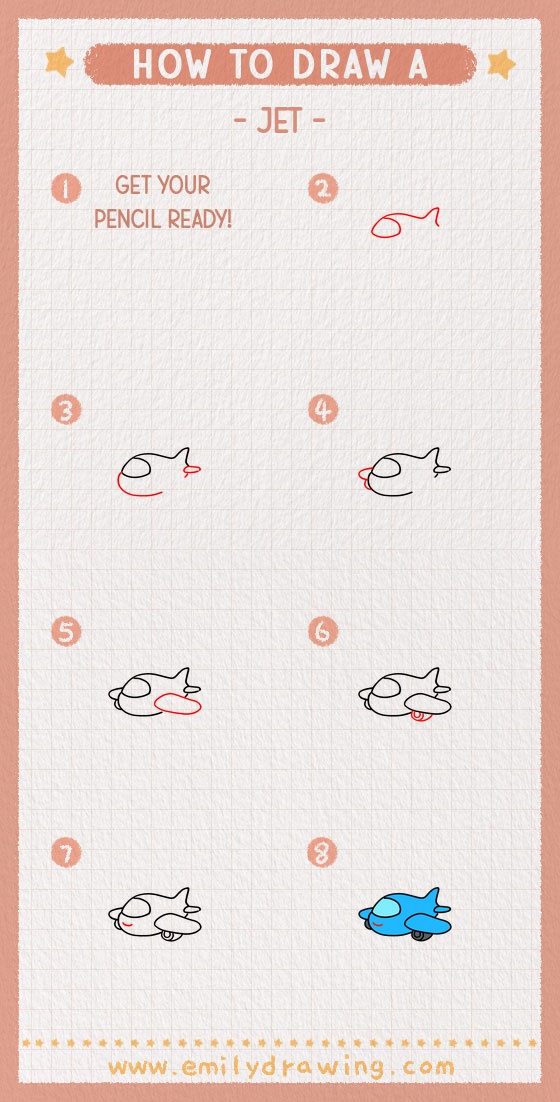 how to draw a jet pinterest pin