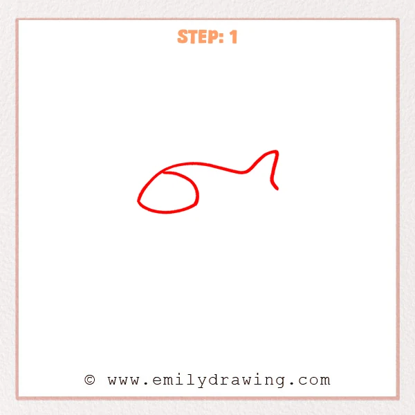 how to draw a jet - Step 1