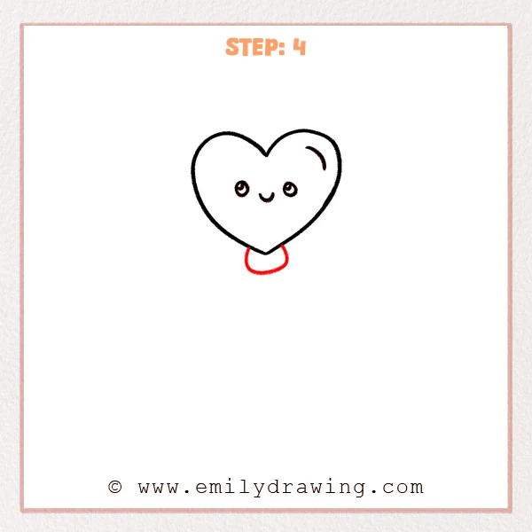 how to draw a key - Step 4