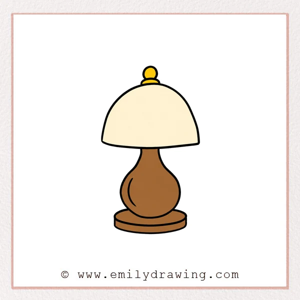 Preview of Lamp drawing
