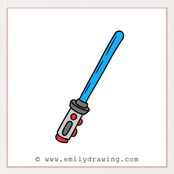 Preview of Lightsaber drawing