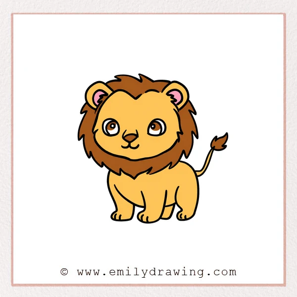 Preview of Lioness drawing