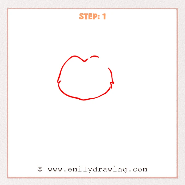 how to draw a lioness - Step 1