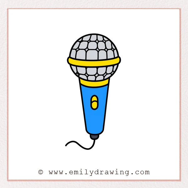 Preview of Microphone drawing