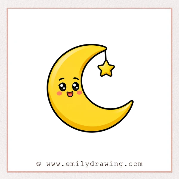 Preview of Moon drawing