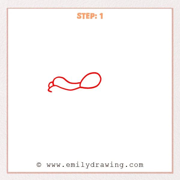 how to draw a motorcycle - Step 1