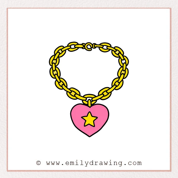 Preview of Necklace drawing