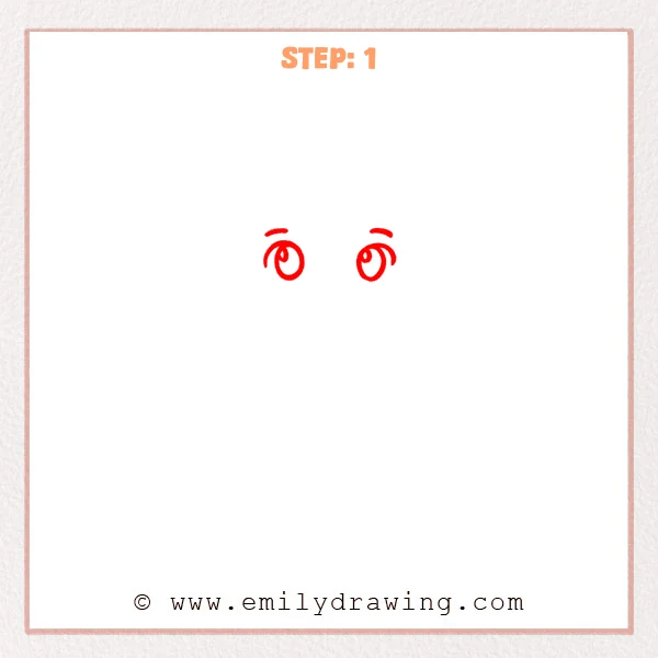 how to draw a ninja - Step 1