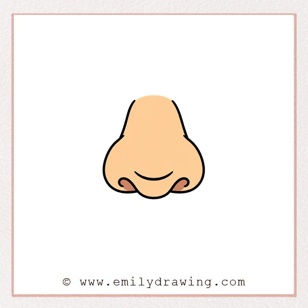 Preview of Nose drawing