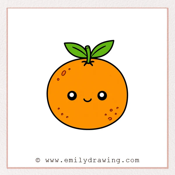 Preview of Orange drawing