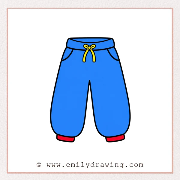 Preview of Pants drawing