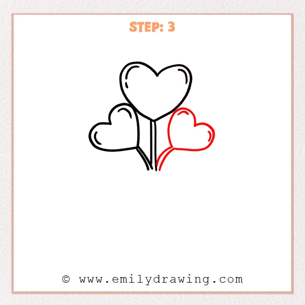 how to draw a plant - Step 3
