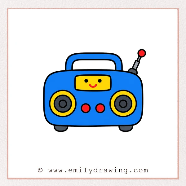Preview of Radio drawing