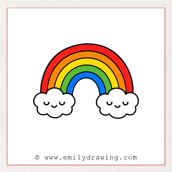 Preview of Rainbow drawing