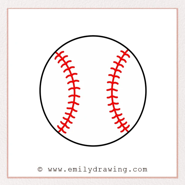Preview of Softball drawing