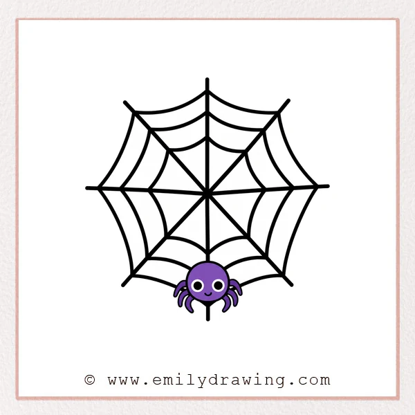 Preview of Spiderweb drawing