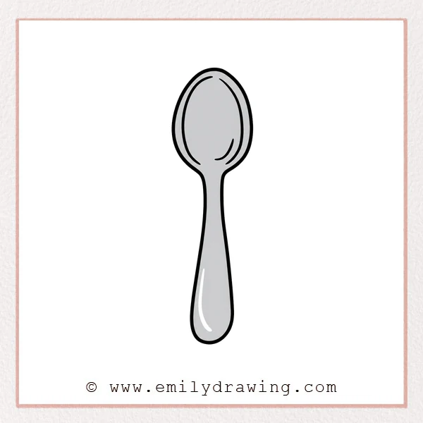 Preview of Spoon drawing