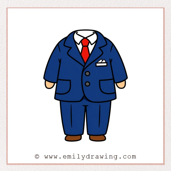 Preview of Suit drawing