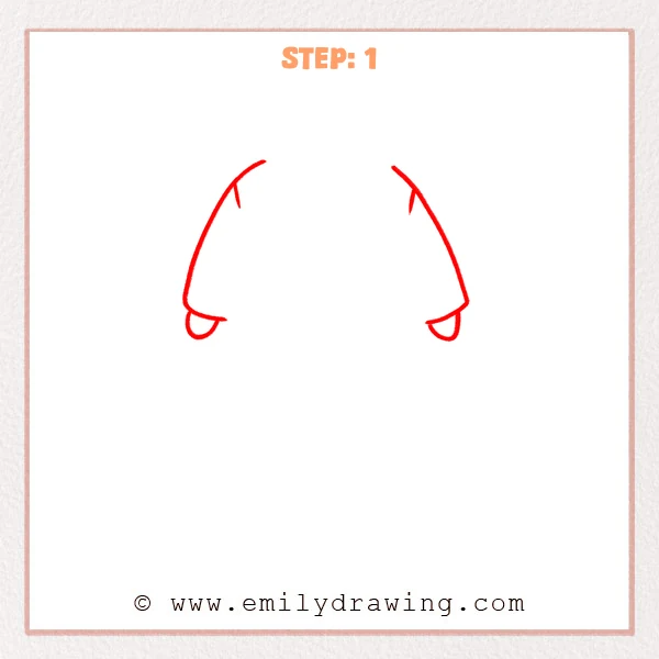 how to draw a suit - Step 1