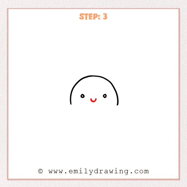 how to draw a sunset - Step 3