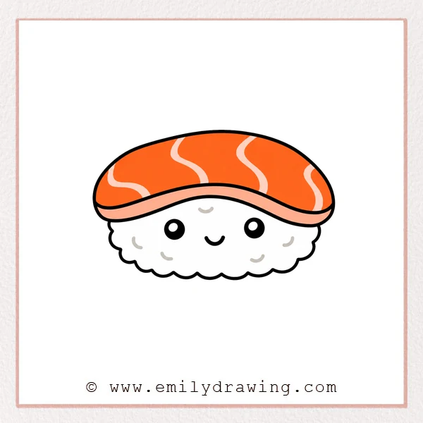 Preview of Sushi drawing