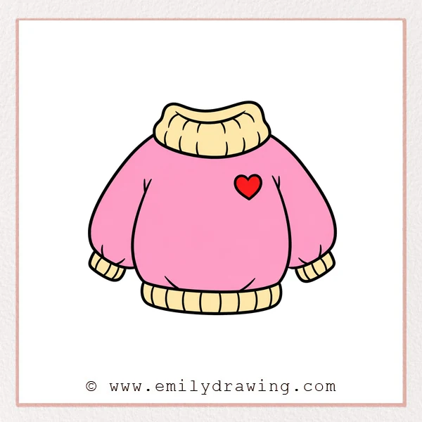Preview of Sweater drawing