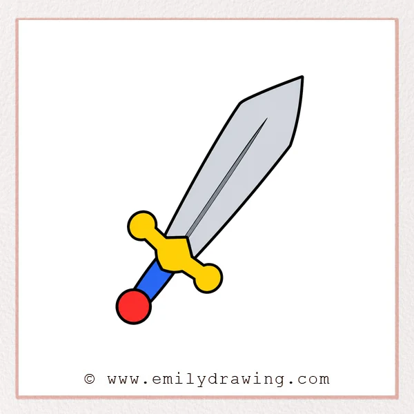 Preview of Sword drawing