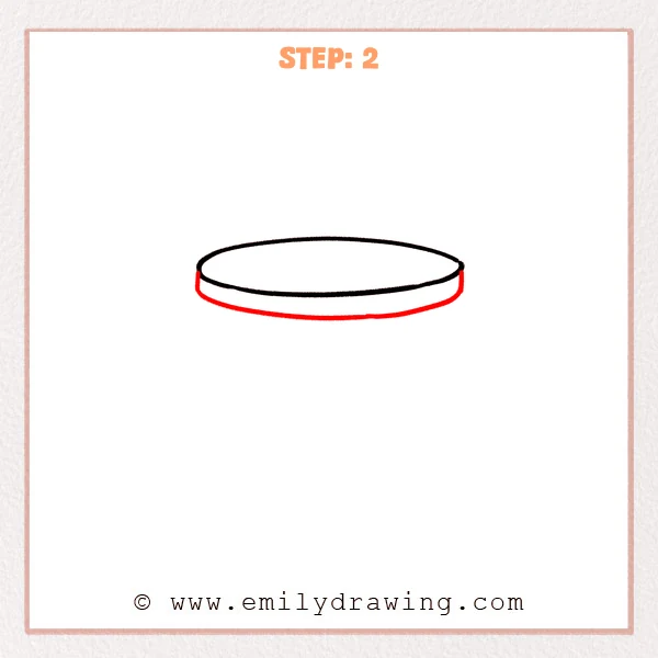 how to draw a table - Step 2