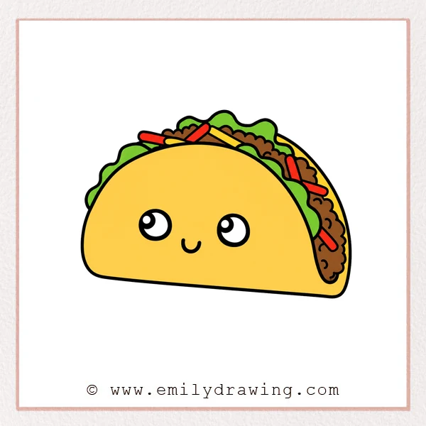 Preview of Taco drawing