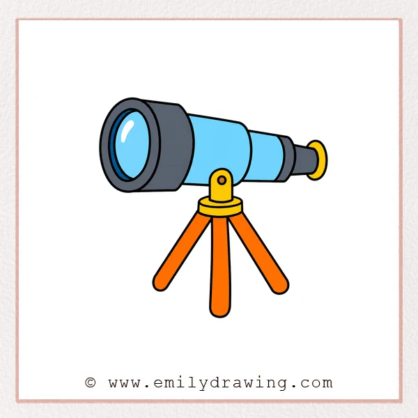 Preview of Telescope drawing