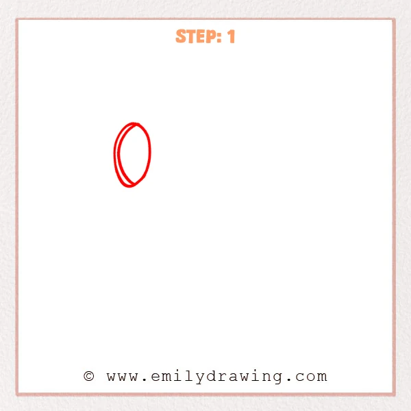how to draw a telescope - Step 1
