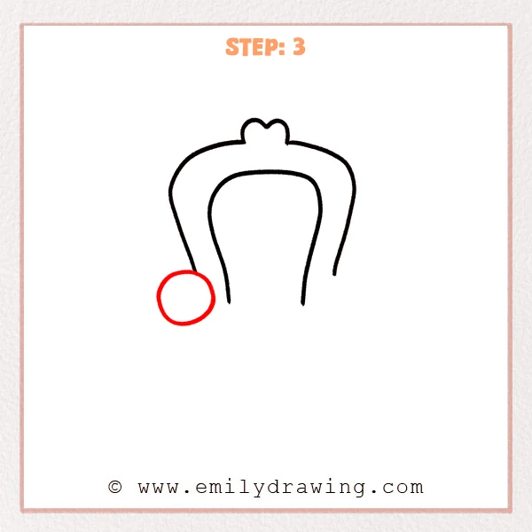 how to draw a throne - Step 3