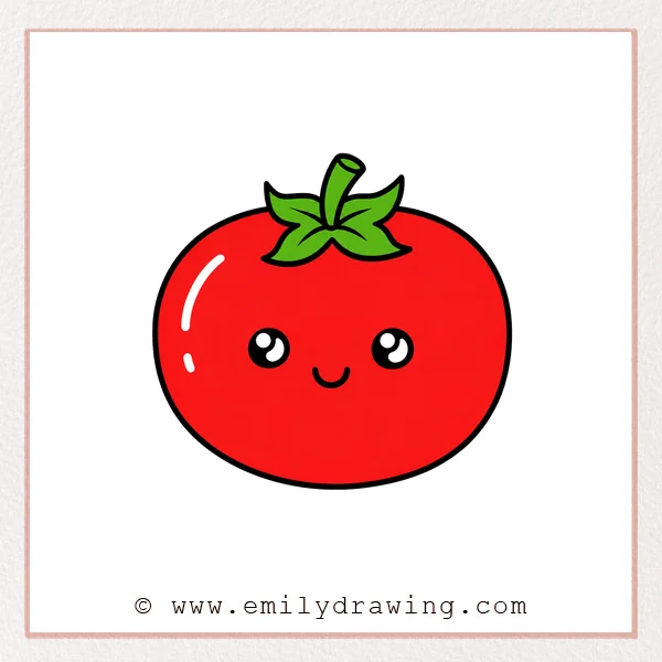 Preview of Tomato drawing