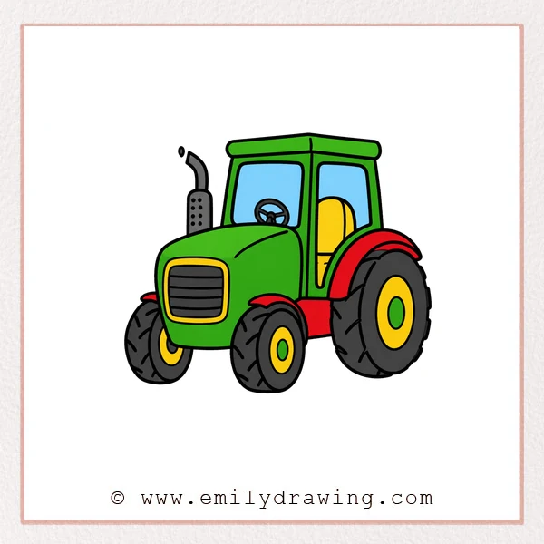 Preview of Tractor drawing