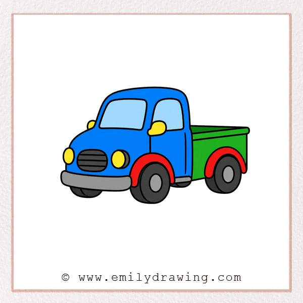 Preview of Truck drawing