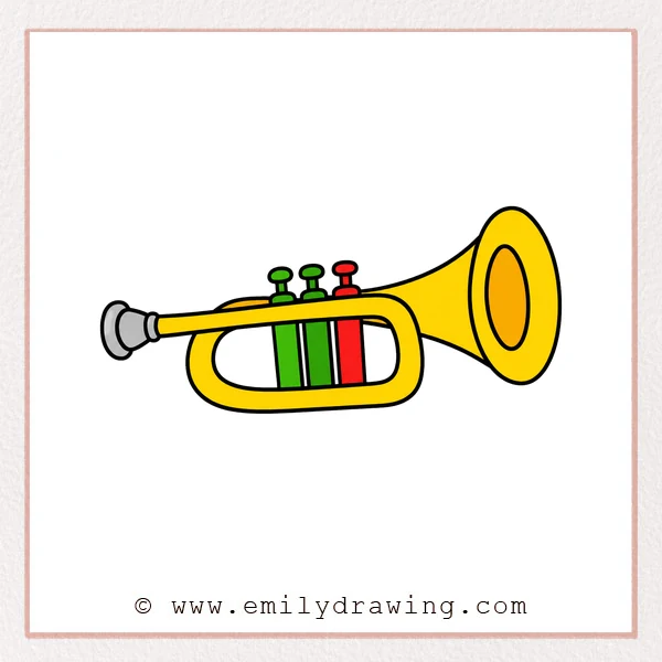 Preview of Trumpet drawing