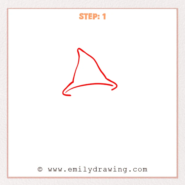 how to draw a wizard - Step 1