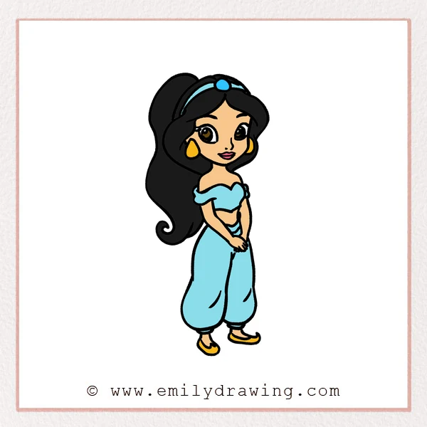 Preview of Jasmine drawing