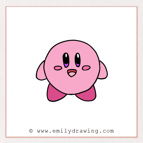 Preview of Kirby drawing