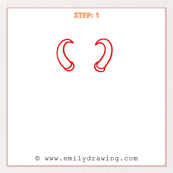 how to draw a loki - Step 1