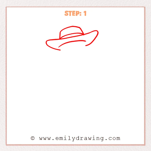 how to draw a woody - Step 1