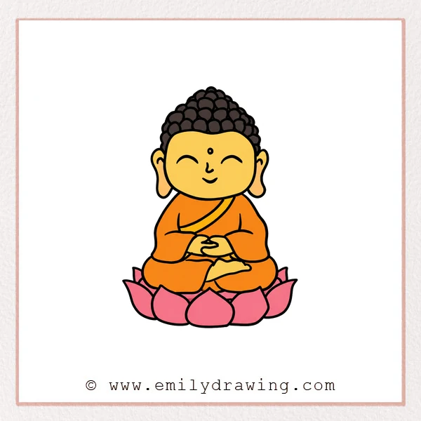 Preview of Buddha drawing