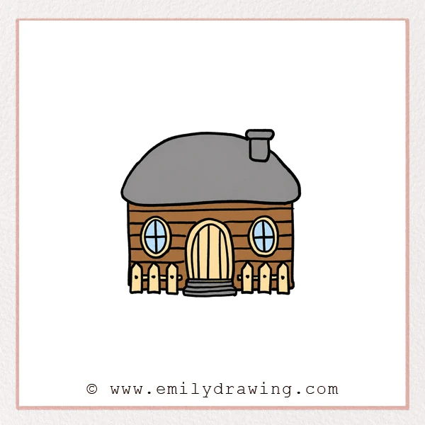 Preview of Cabin drawing