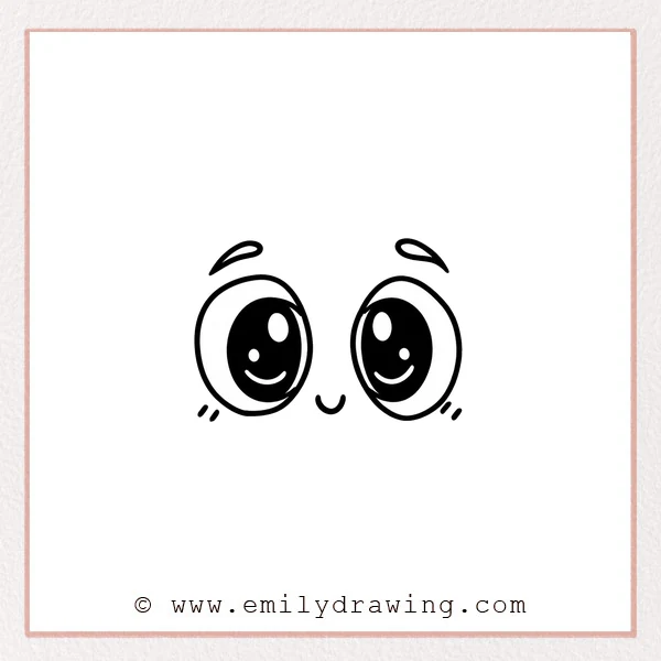 Preview of Cartoon Eyes drawing