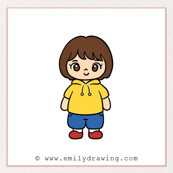 Preview of Cartoon People drawing