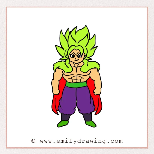 Preview of Broly drawing