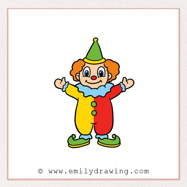 Preview of Clown drawing