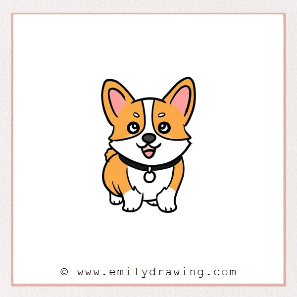 Preview of Corgi drawing