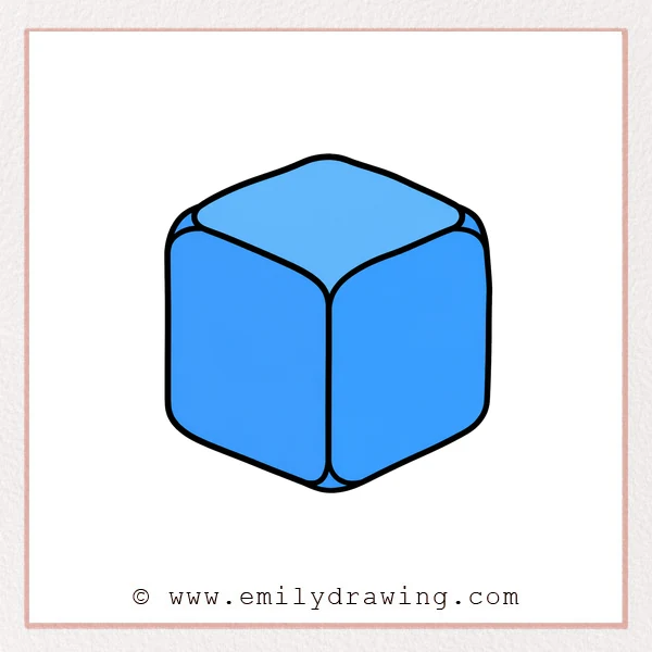 Preview of Cube drawing
